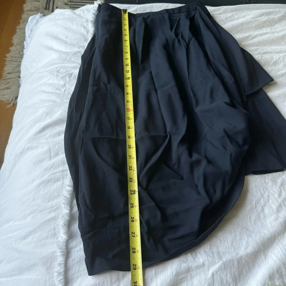 Maison Margiela x H&M Skirt Asymmetric Navy Midi sold out unique classy designer - Picture 9 of 12